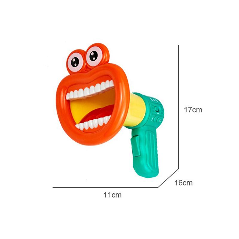 

Funny Horn Handheld Large-Mouth Speaker Voice Changer Recording Gift for Children s Party Supplies Noise Making Trumpet