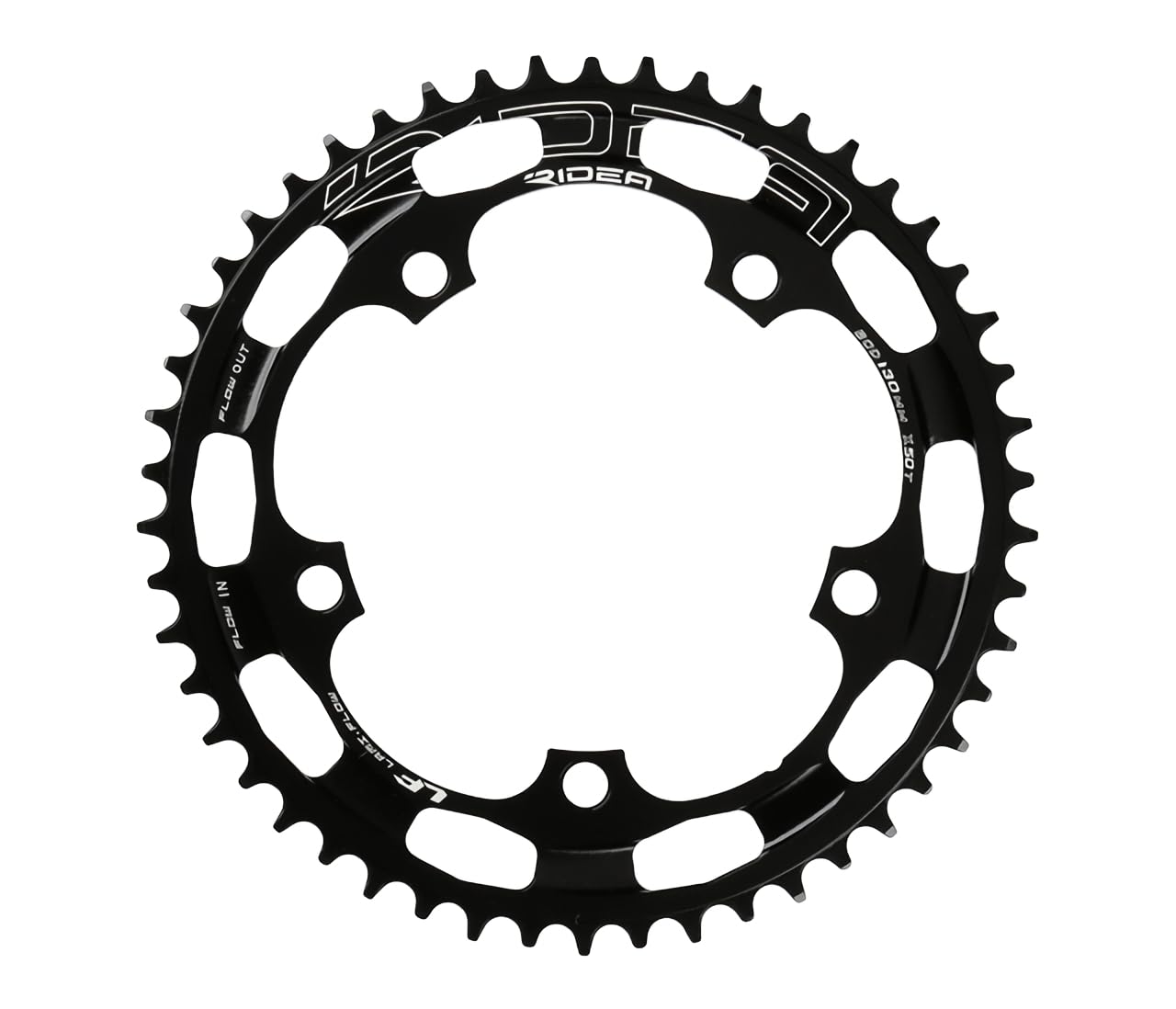 

RIDEA Single Speed Chain Ring LF 5arms 54T 54-LFR5ST BCD130mm 147-00413