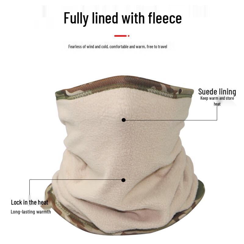 Shiyi Outdoor Fleece Winter Head & Neck Warmers