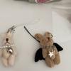 Rabbit Keychain Handbag Hanging Pendant Keyrings Alloy Material Gift for Women
