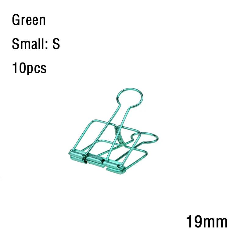 

2-10 Pcs Paper Clip Sliver Rose Gold Binder Clips Page Holder Office Study Binder Clips Photo Clamp Office School Desk Organizer