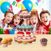 3-layer Flower Shaped Cake Rack Durable Non-slip Acrylic Pastry Dessert Rack Baby Shower Wedding Birthday Party