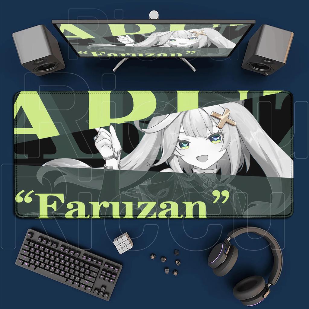 Large Computer Gamer Non-slip Keyboard Mat Kawaii Hu Tao Anime Girls Rubber Mouse Pad XXL Hot Game Genshin Impact Speed Mousepad