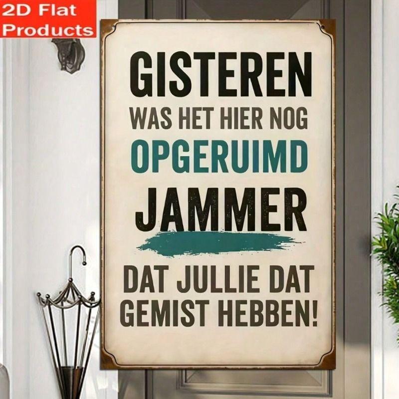 

Vintage Metal Poster Wall Art Funny Sign for Bar Home Gift