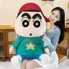 Cross-border cartoon sweater crayon small new plush toy cute doll doll children birthday gift sleeping pillow
