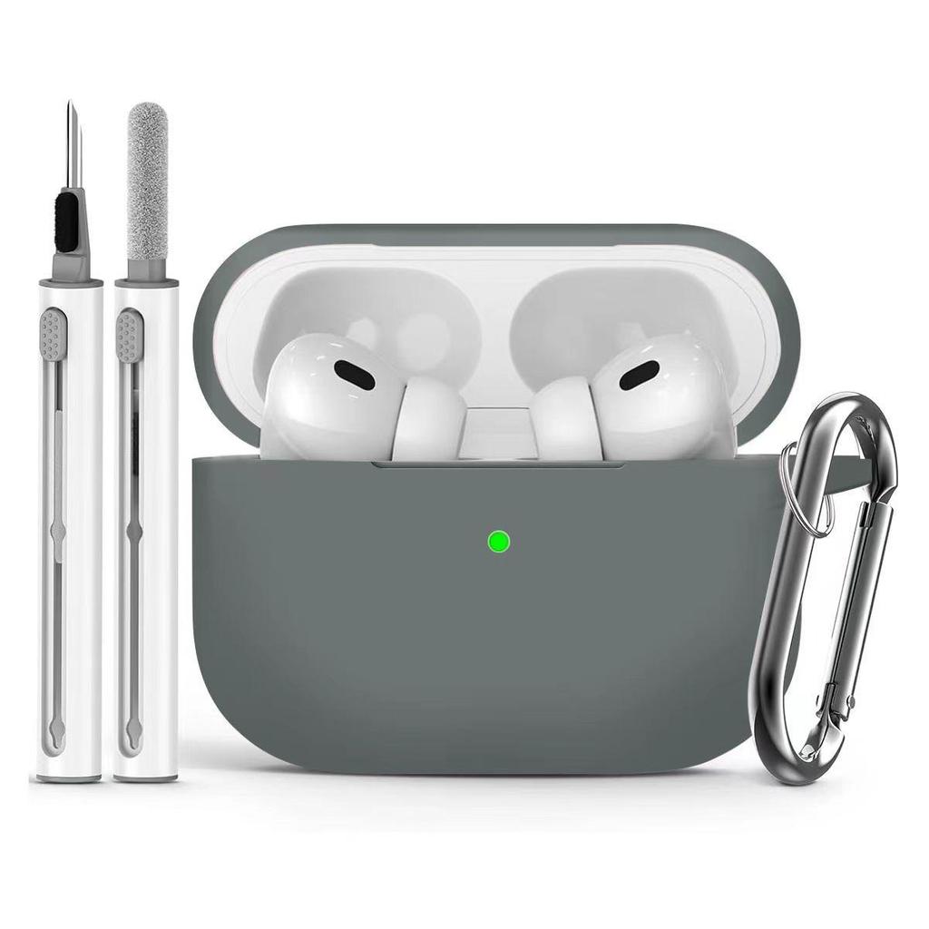 Best-Selling AirPods Pro 3 Silicone Protective Case, 2025 Model with Strap - Solid Color