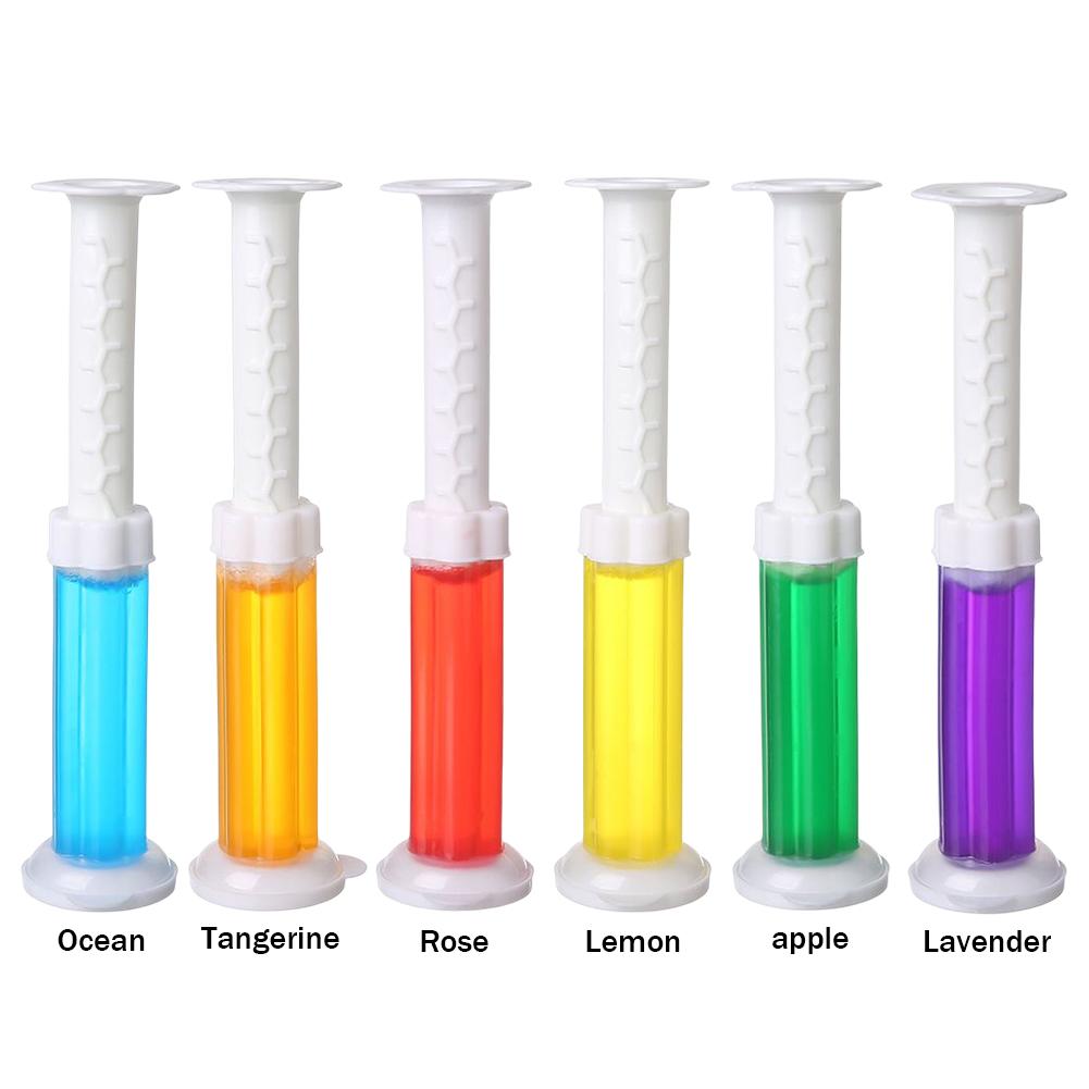 Needle Design Toilet Gel Stamp Flower Shape Toilet Fragrance Deodorant Odor Removal Multi Flavors Bathroom Cleaning Supplies
