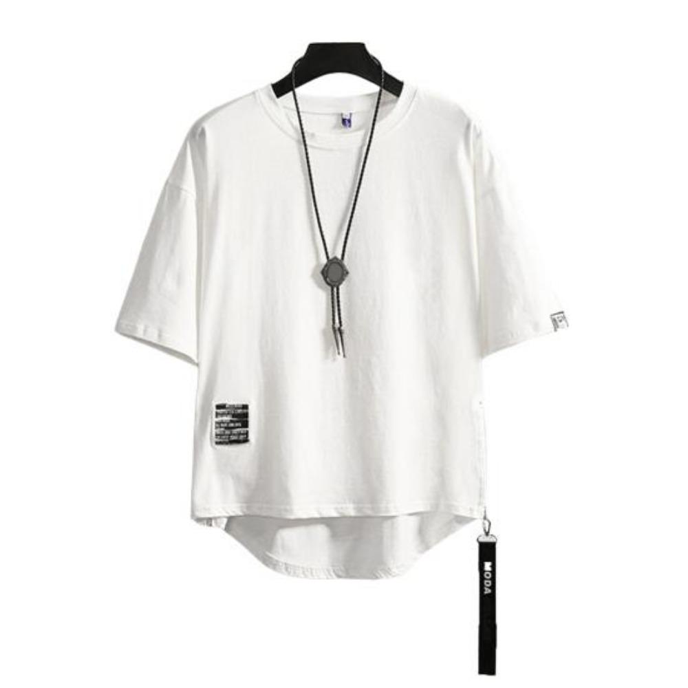 Men Summer T-shirt Pullover Daily Wear Hip Hop Plus Size Men Summer Top Male Clothes