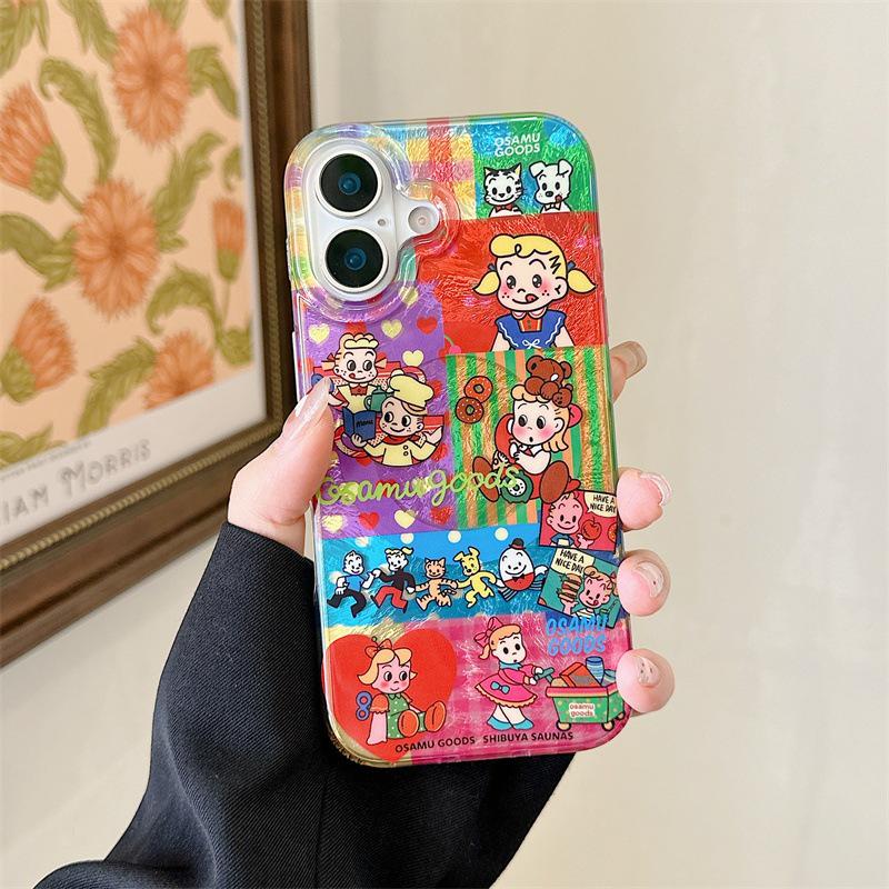 Cartoon Osada Haruo Girl Magnetic Case for iPhone17/16ProMax/15Pro