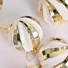6pcs Plastic Painted Christmas Balls Pendant Merry Christmas Decor  Merry Christmas Decoration