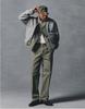 Hejiseu [His] Khaki Washed Canvas Pants