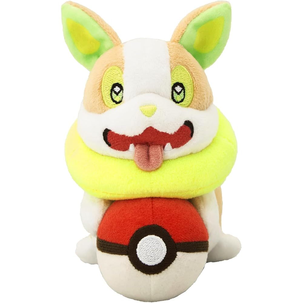 Pokemon Center Original Piyokotto Mitete Plush Toy Wanpachi Soft Toy 20cm