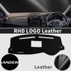 Für Dacia Renault Sandero -2013 Stepway II 2 RS Linkslenker Leder Armaturenbrettabdeckung Armaturenbrett Abdeckmatte DashMat Sonnenschutz Schutzteppich