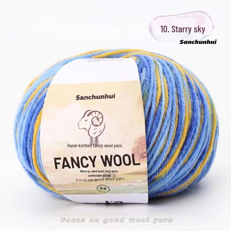 Chunky Merino Wool Yarn 50g for DIY Knitting & Crochet Sweaters and Scarves