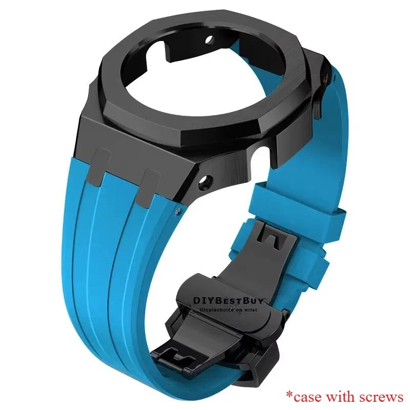 Gen4 Metal Case Bezel Frame GA2100 GAB2100 Casioak Mod Kit Modification Frame For GA2110 Metal Rubber Strap Accessory Wholesale