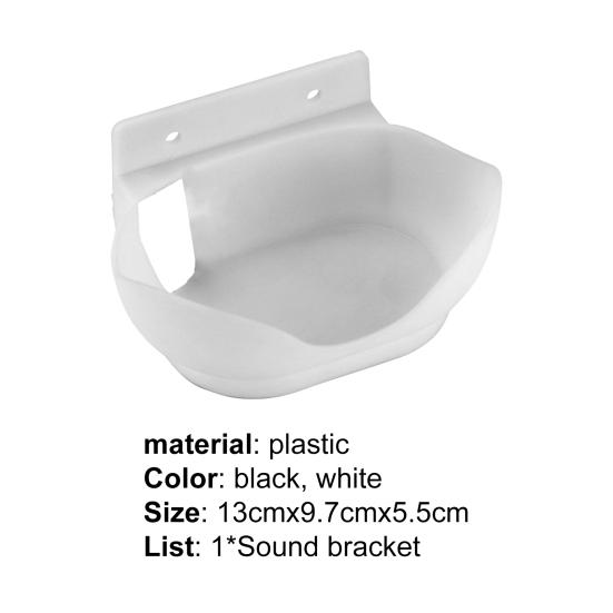 Speaker Bracket Wall-mounted Built-in Cable Manager Mini Sound Box Support Stand Holder for Google Nest Audio