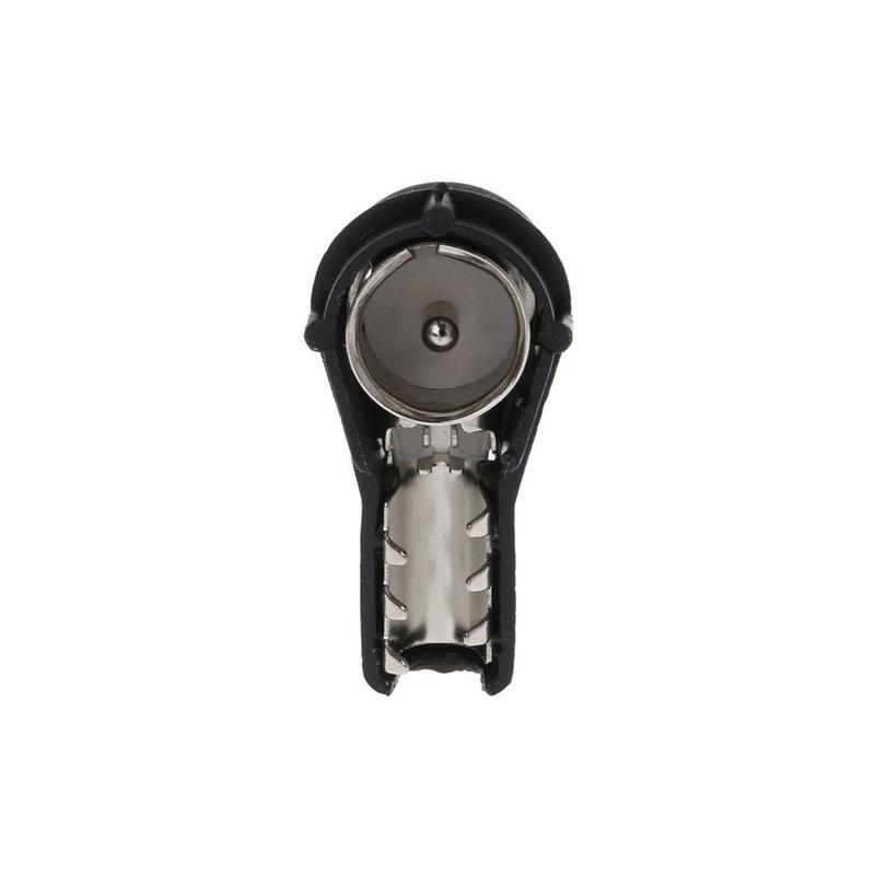 1pc Universal Car Radio FM/AM Connector Car Replaceable Antenna Socket Car Aerial Connector Black Auto Electronics Accessories