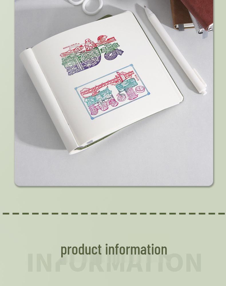 Tyvek High-Quality Travel Stamp Collection Journal