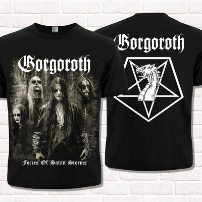 Gorgoroth T-Shirt 'Forces of Satan Storms' (2003). True Norwegian Black Metal.