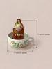 Cartoon Teacup Animal Series Pendant Necklace Cute Diy Fox Penguin Rabbit Panda Hedgehog 3D Pendant Jewelry Accessories