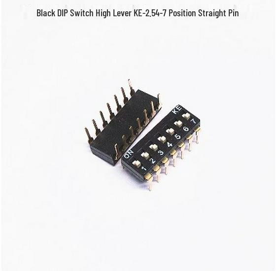 DIP Switch 2.54mm Pitch 1P-10P Through-Hole/SMT