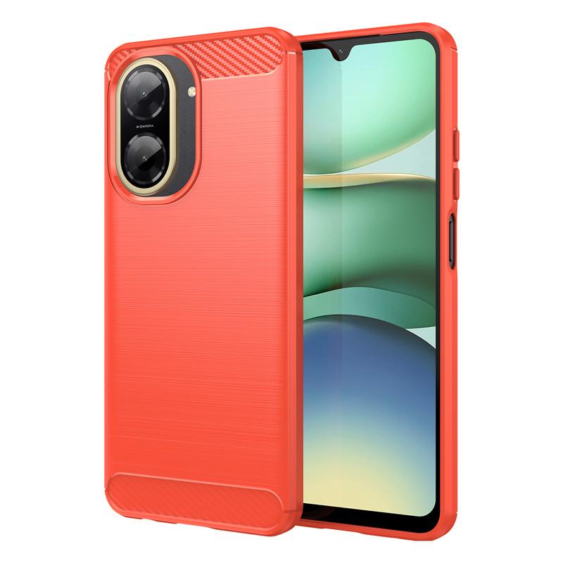 

Для чехла Poco C71 Для Xiaomi Poco C50 C51 C55 C65 C75 C71 4G Чехол Ударопрочный силиконовый бампер из углеродного волокна Для Poco C71 Poco C65