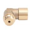 90 Degree Oxygen Sensor Extender M18x1.5 Brass Extension Spacer Adapter Car Accessory