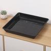 2Pcs Durable Plastic Plant Saucer Square Drip Plant Trays Flower Pot Indoor Outdoor Home Garden Supplies