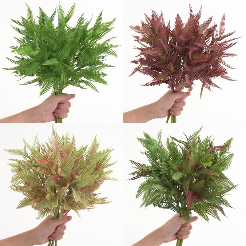 Fern Greenery Faux With Plastic Craft For Home Decor Garden Photography Props