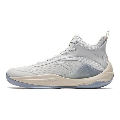 Jianshan 2.5 Lite Comfortable Technology Shock Absorption Wear-Resistant Non-Slip High-Top Basketball Shoes Men Sneaker Gray 912511603Q-3
