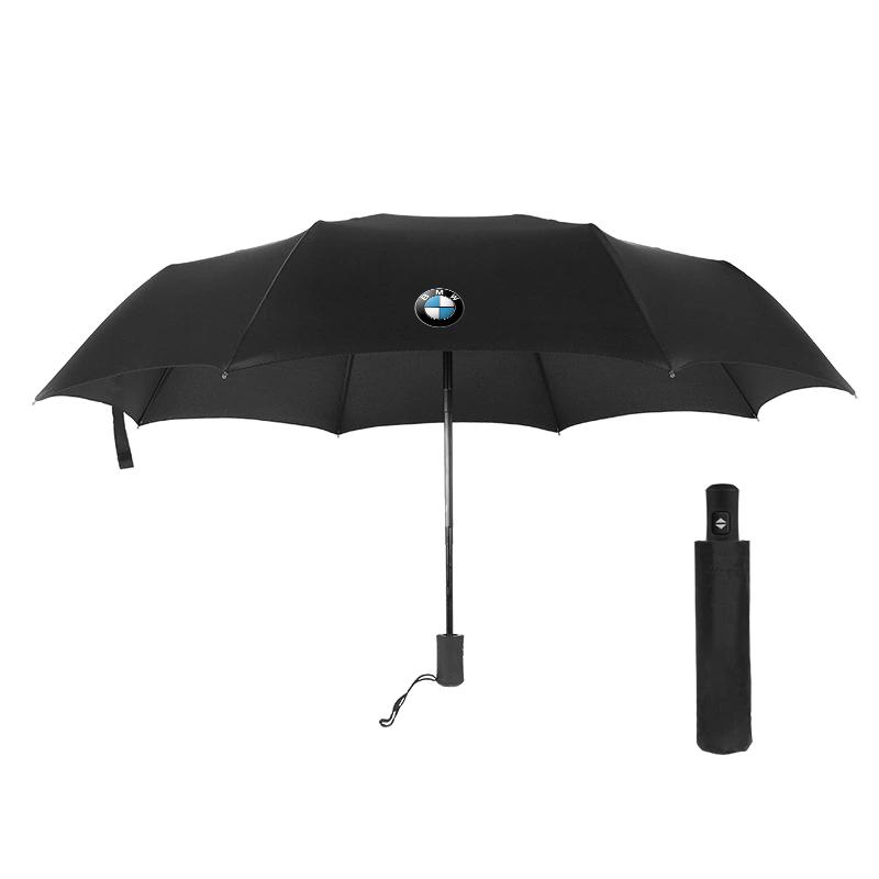 Windproof Rain Fully Automatic Compact 3 Folding Umbrella Car Accessories For BMW M5 E90 E91 E92 X1 X2 X3 X4 F07 F10 F15 F16 Z4