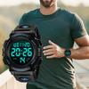 L LAVAREDO Digital Sports Watch Men 50M Water Resistant LED Display Date Day Alarm Waterproof Outdoor