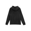 Puma Solid Color Hooded Zip Fit Jacket Unisex Jacket Black 657396-04
