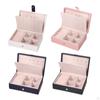 Jewelry Box Display Bangle with Flip Open Lid Organizer Storage Case Daughter