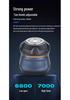 Magnetic Six-Blade Hair Clipper Self-Shaver for Bald Heads with Digital Display