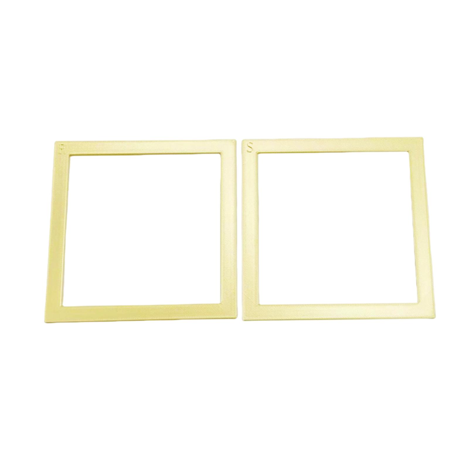

2Pcs Diamond Art Square Auxiliary Frame Lightweight Diamond Painting Frame for Boys Girls Adults Students Home Office Leisure small
