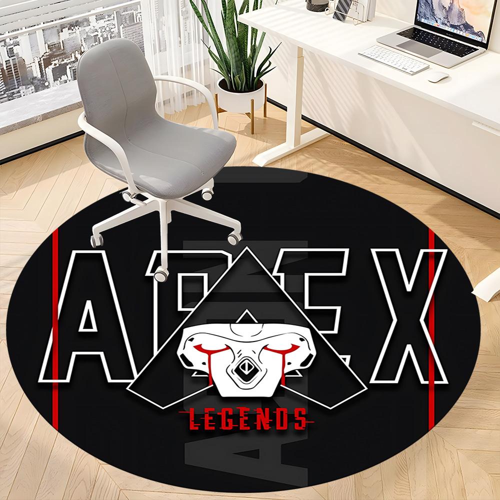 1pc Apex Legends Mask Chair Carpet for Office, Non-slip, Soft and Durable Office Rug, Perfect for Office yy251225078