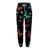 Dames Casual Mode Vlinderprint Casual Trekkoord Elastische Taille Trekkoord Broek
