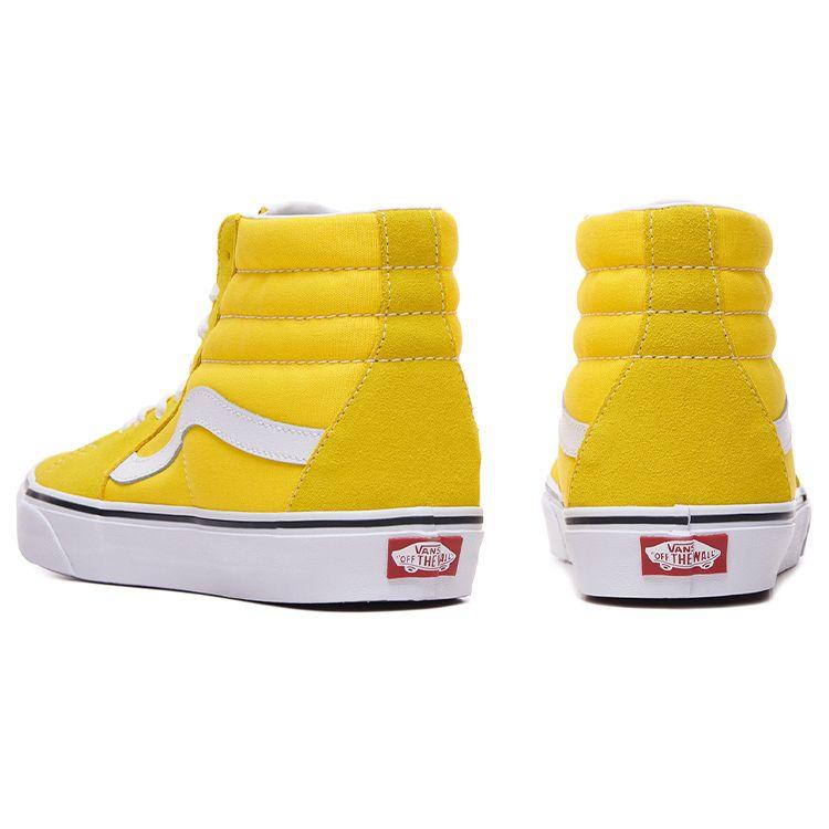 Vans Sk8-Hi Cyber Yellow Unisex Sneakers True-White VN0A32QGCA1