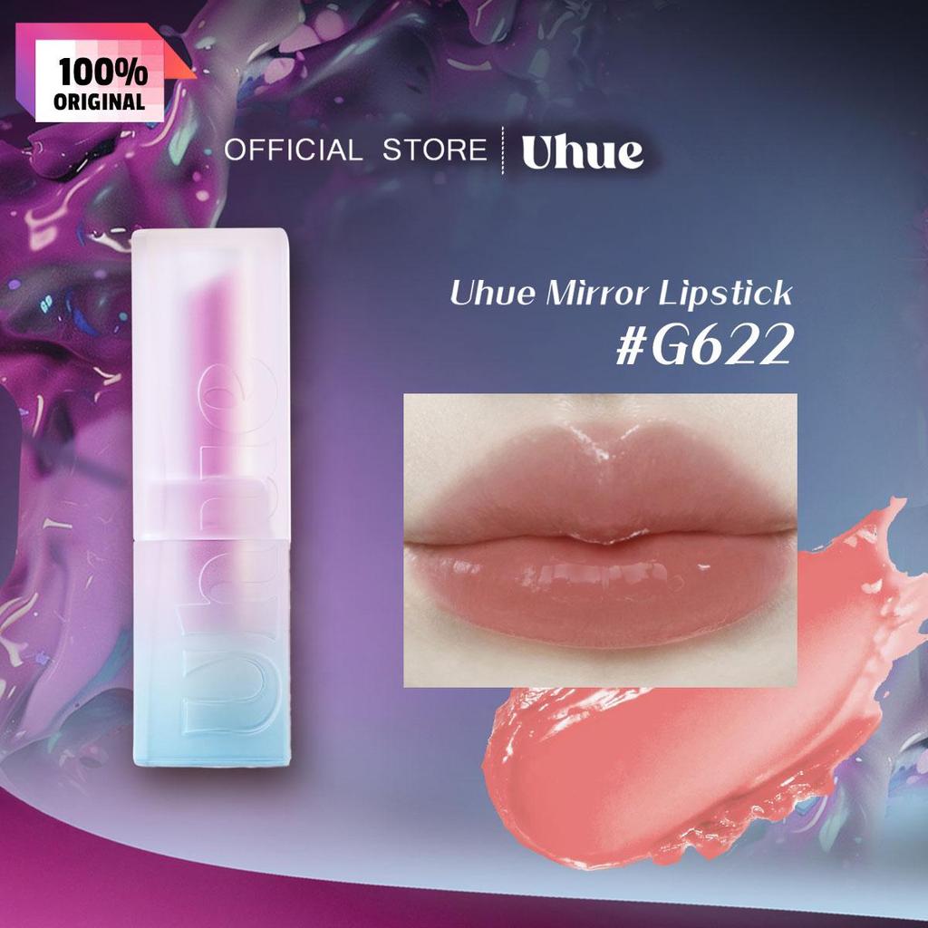 Uhue Mirror Lipstick 3.7g/0.13oz (7 Color Options)