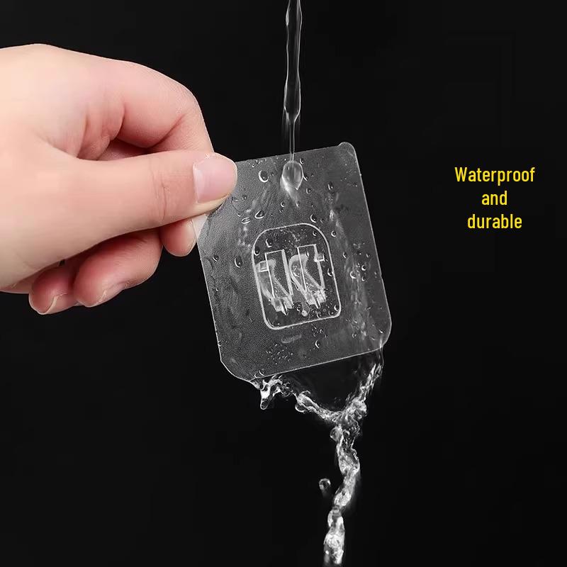 Sturdy Unisex Snap Buckle Seamless Adhesive Hook Hanger