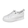 Leder kleine weiße Schuhe Damen neu Frühling leichtgewichtige weichsohlige Sport-Board-Schuhe vielseitige Freizeit-Reiseschuhe
