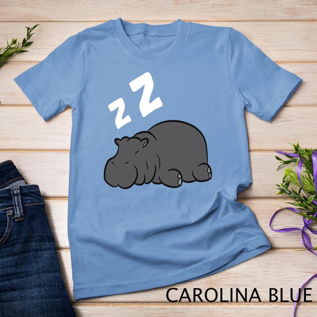 Уставший гиппопотам пижама любовь гиппопотам унисекс футболка 3XL