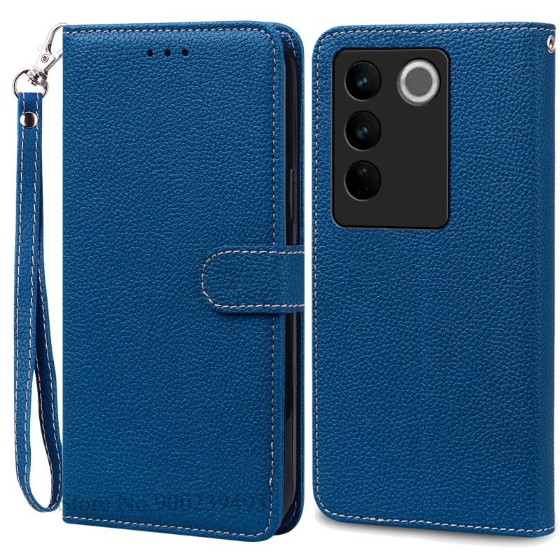 For Vivo V27e 4G Case Wallet Leather Flip Cover For Vivo V27E Case Stand Book Cover For VIVO T2 4G  Case Soft Silicone Fundas