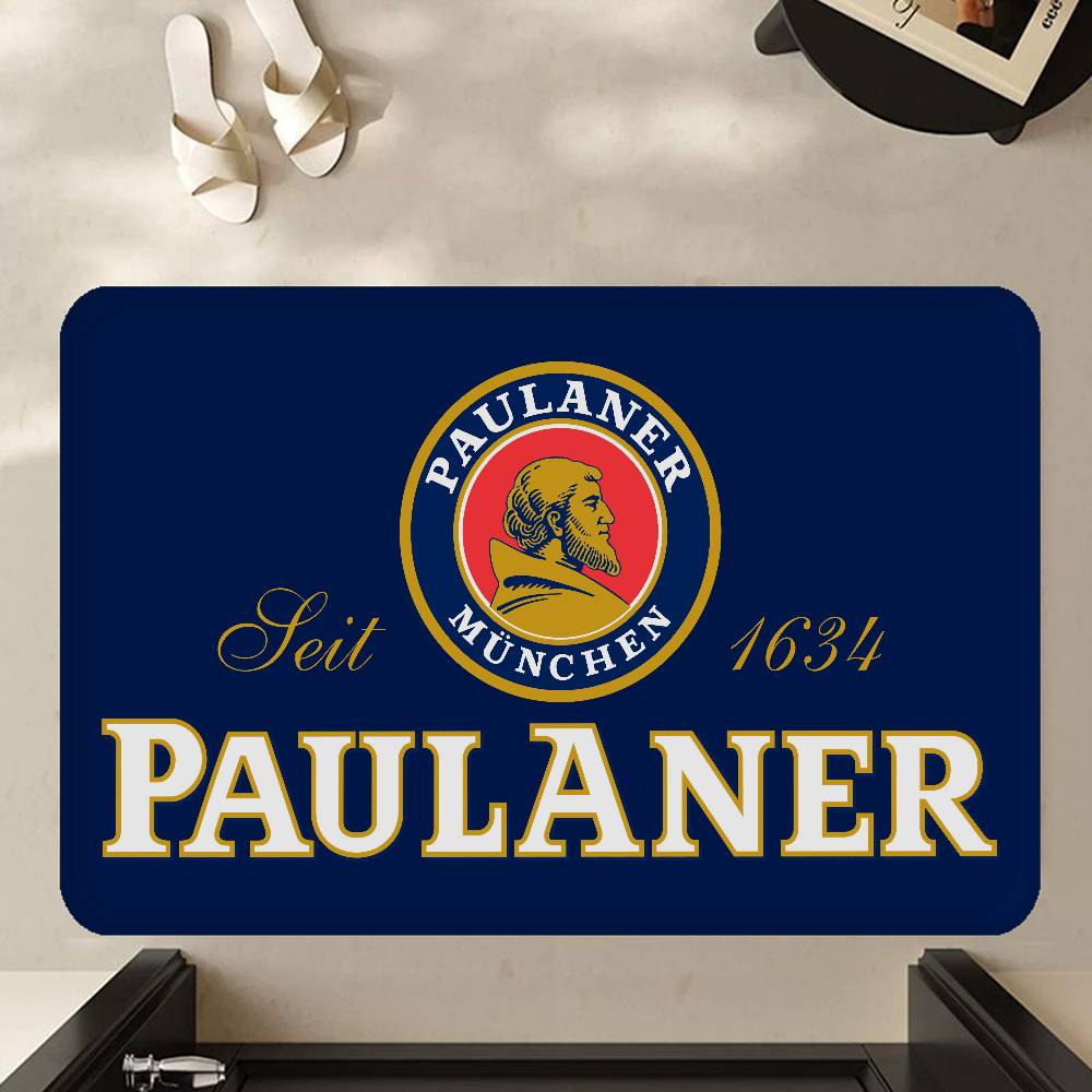 Vokiškas alus Paulaner Įėjimo durų kilimėlis Skalbiamas Neslystantis Svetainės Sofos Kėdžių Zonos Kilimėlis Virtuvės Sveikinimo Durų Kilimėlis
