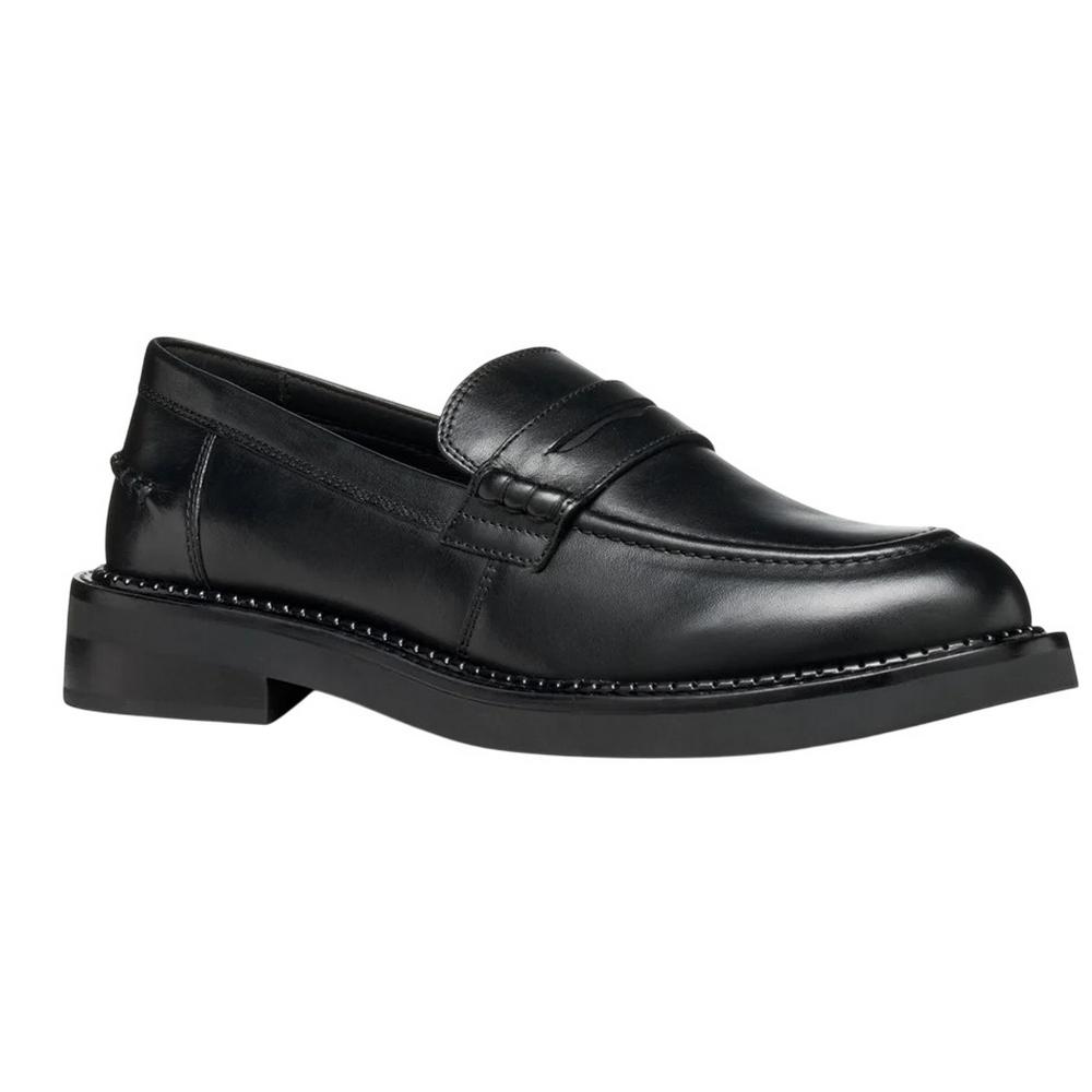 Geox Womens/Ladies D Serilda E Leather Loafers