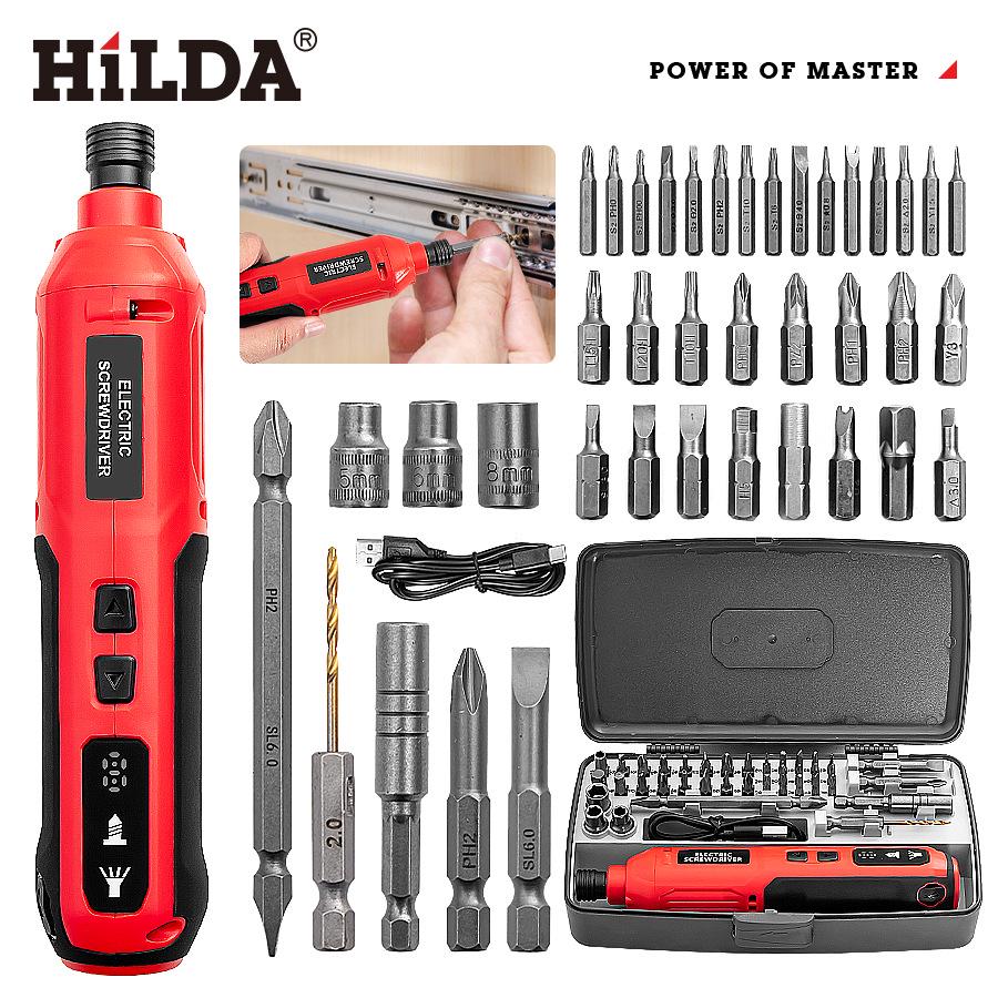

Rechargeable Multi-Function Electric Screwdriver Set for Household Use