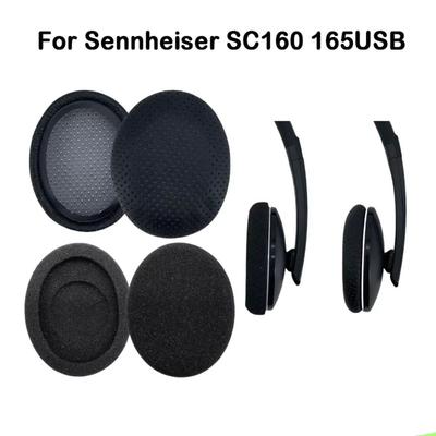 1Pair Sponge Ear Cushion Headset Earmuff for Sennheiser SC160 165USB Wireless Headphone Accessories