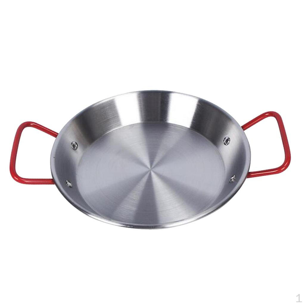 Яйцо & Сковорода Нержавеющая сталь Кастрюля Фритюрница BBQ Плита Блюдо Посудомоечная машина Духовка PFOA 28cm