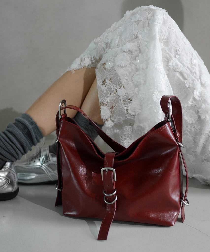 Khiho Didi Belted Mini Bag(2-Way) / 3 Colors